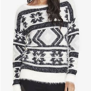 Express Aztec print sweater
